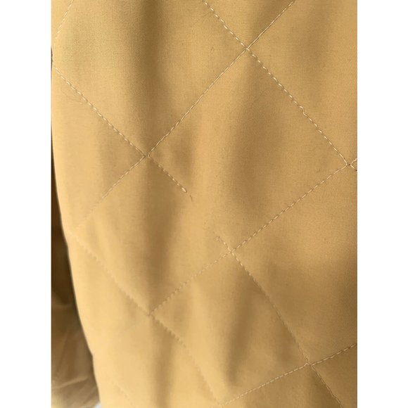 Mens LANVIN Quilted Jacket, Tan, Medium - Picture 6 of 12